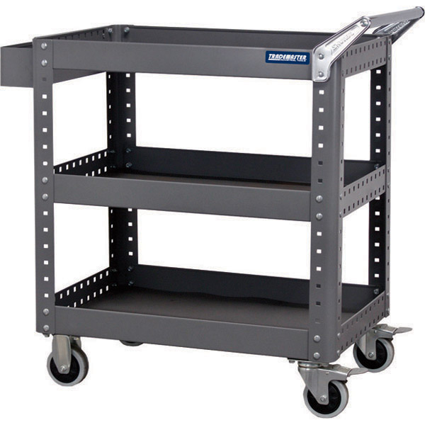 TRADEMASTER TOOL CART 3 SHELF 873 W X 500 D X 880 H 